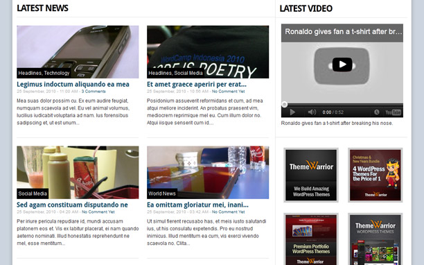 BreakingNewz - Homepage