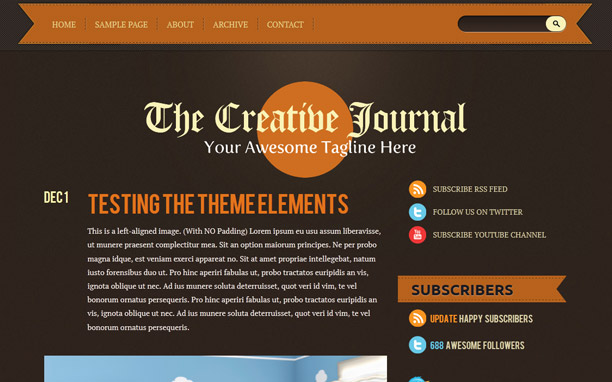 Retro - Homepage