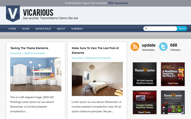 Vicarious - Homepage
