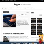 Sneak Peak: Blogue WordPress Theme