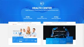 Health Center WordPress Theme For Medical Niche