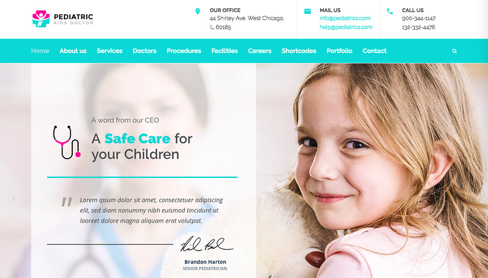 MediClinic WP Theme