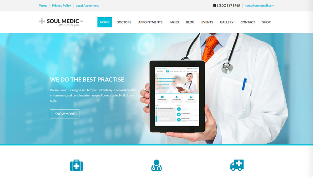 SoulMedic WordPress Theme