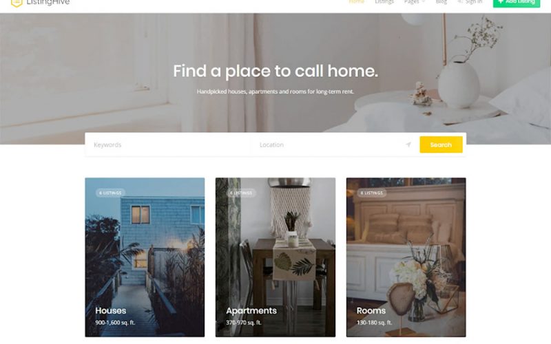 Introducing ListingHive, an Extensible WordPress Free Directory Theme