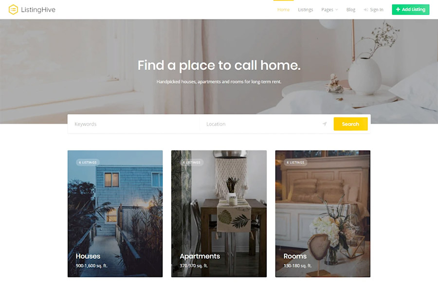 Introducing ListingHive, an Extensible WordPress Free Directory Theme