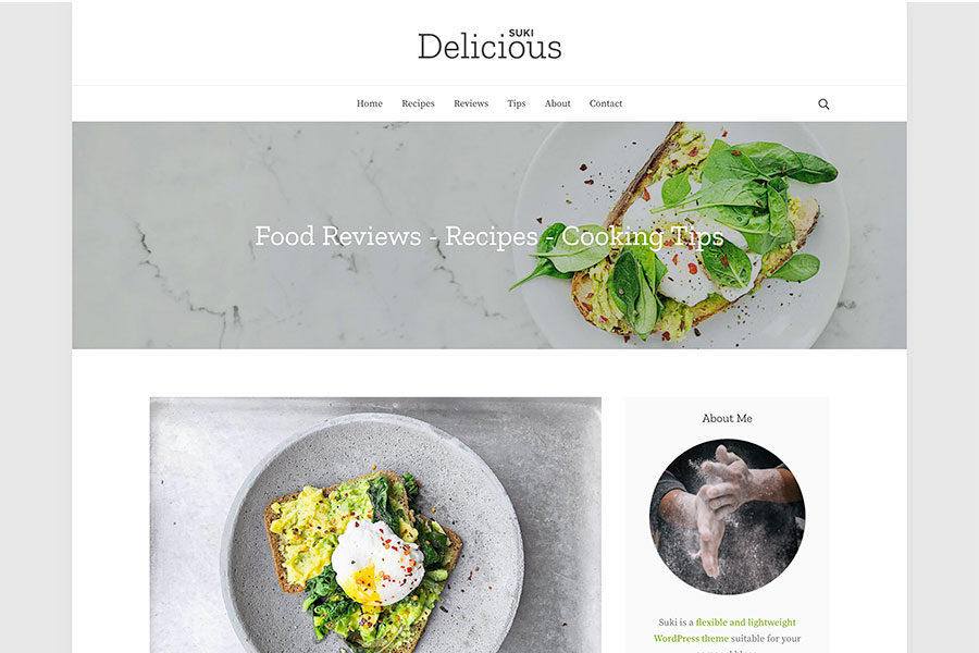 Suki WordPress theme